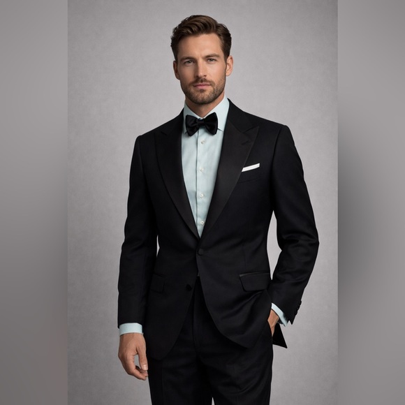 Eton Men’s Green Button-Down Dress Shirt SZ 39/15.5 Complementary Luxury Cotton - Picture 3 of 14